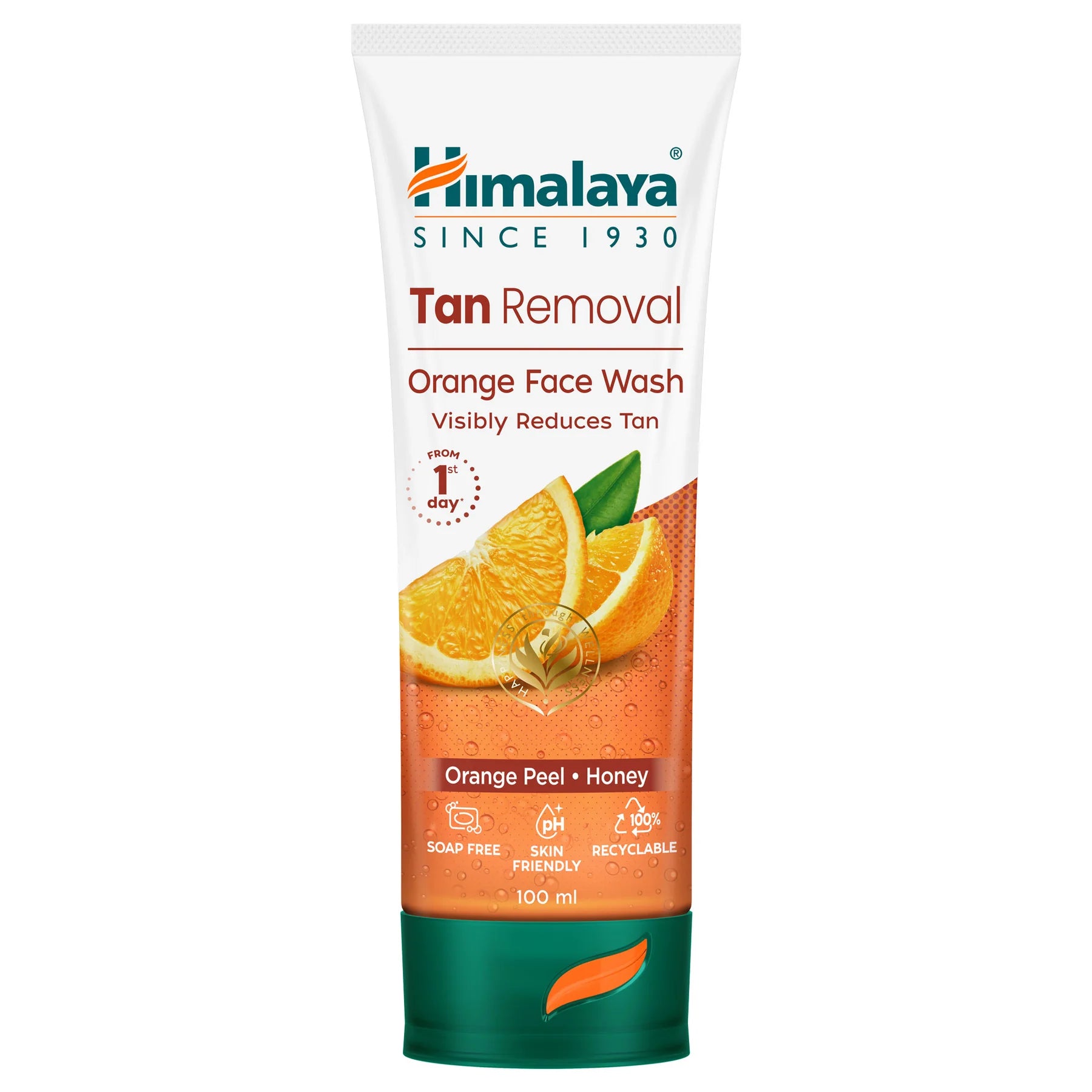 Himalaya Wellness Tan Removal Orange Face Wash | 100 ml