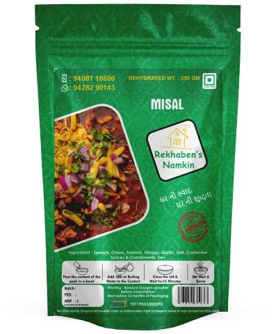 Rekhaben's Namkeen Misal | Ready To Eat 50 gms