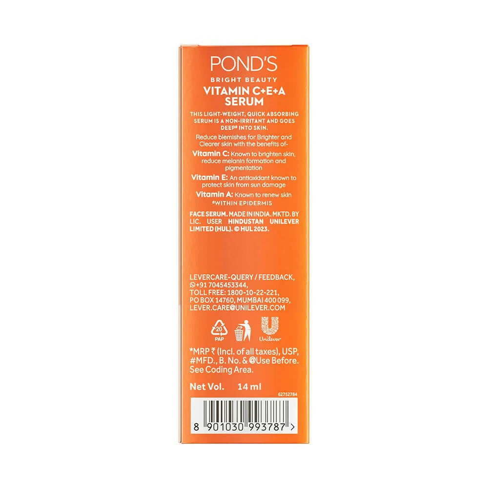 Pond's Bright Beauty 12% Vit C+E+A Serum - 14 ml