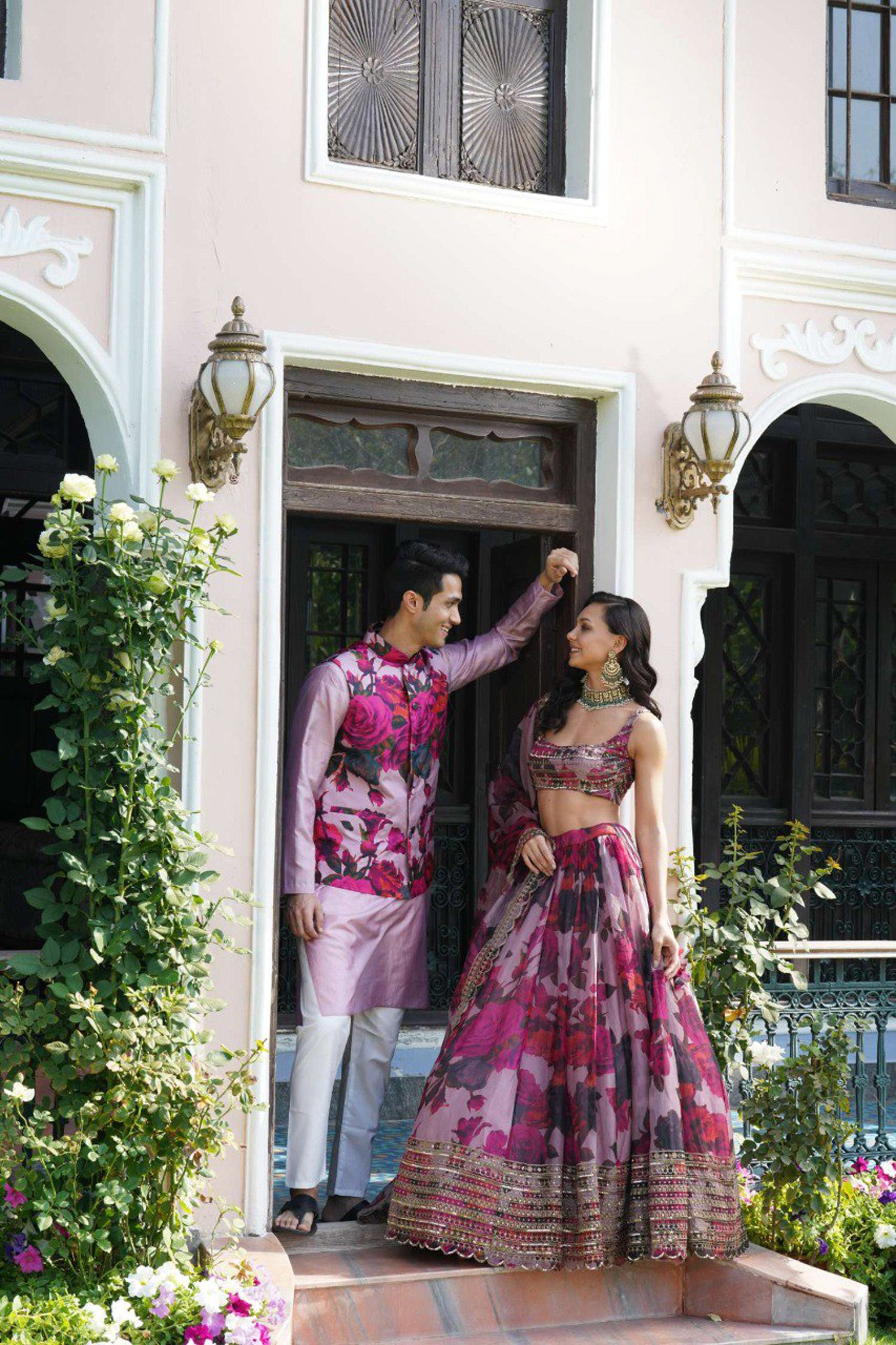 Classic Navratna Noor Lehenga | Ready To Wear