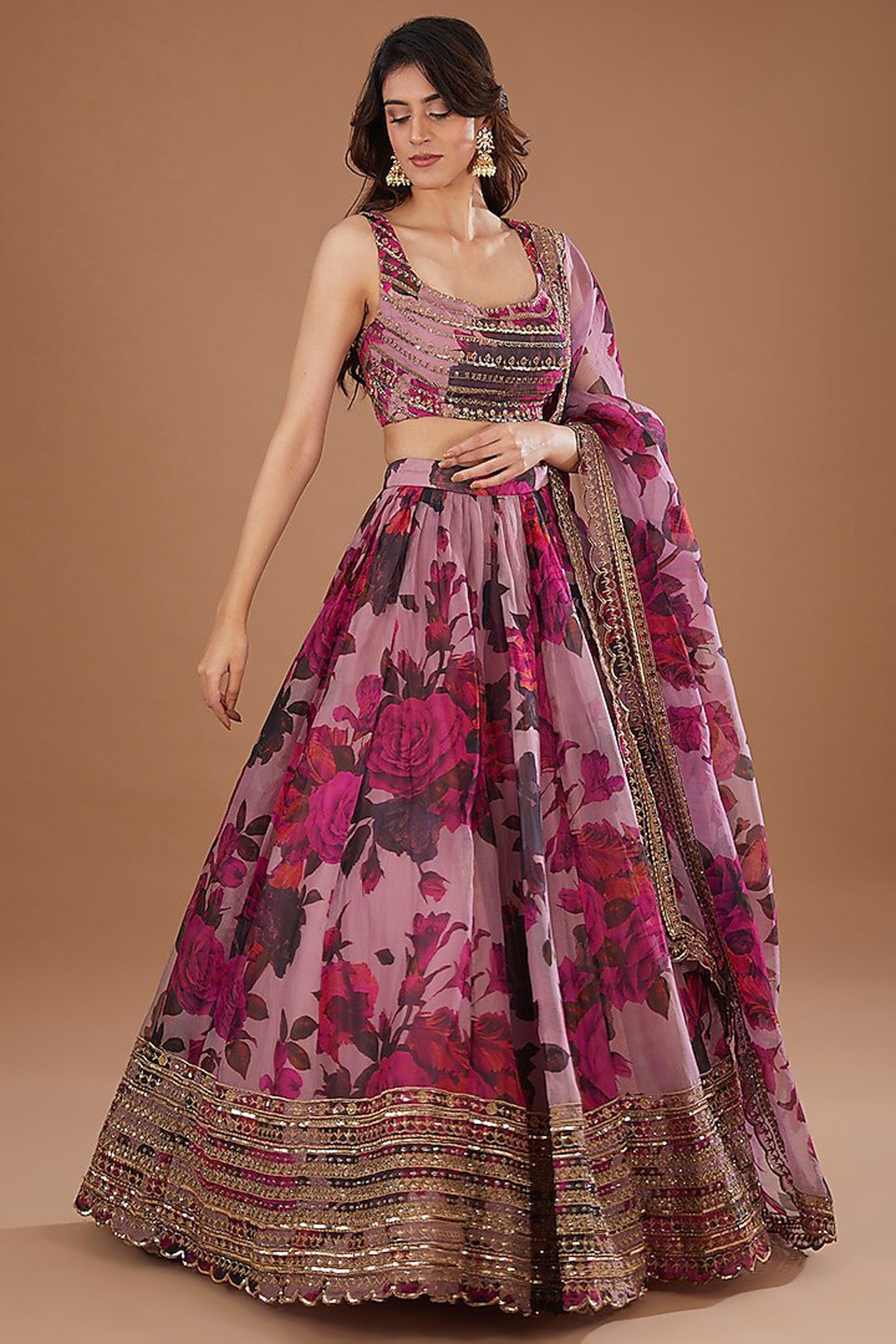 Classic Navratna Noor Lehenga | Ready To Wear