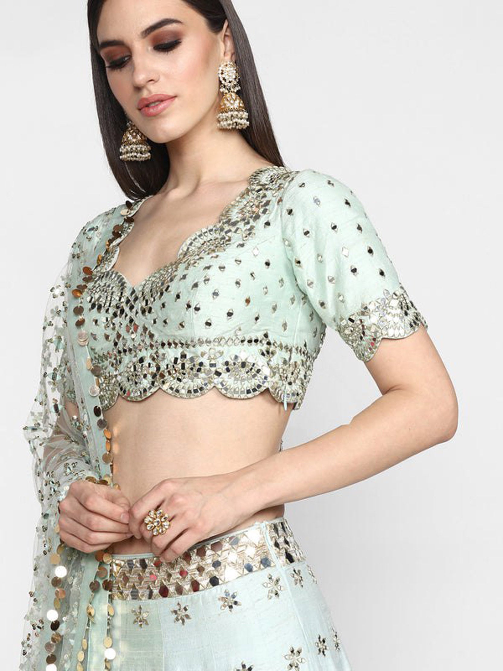 Latest Sequined Dreams Lehenga | Ready To Wear