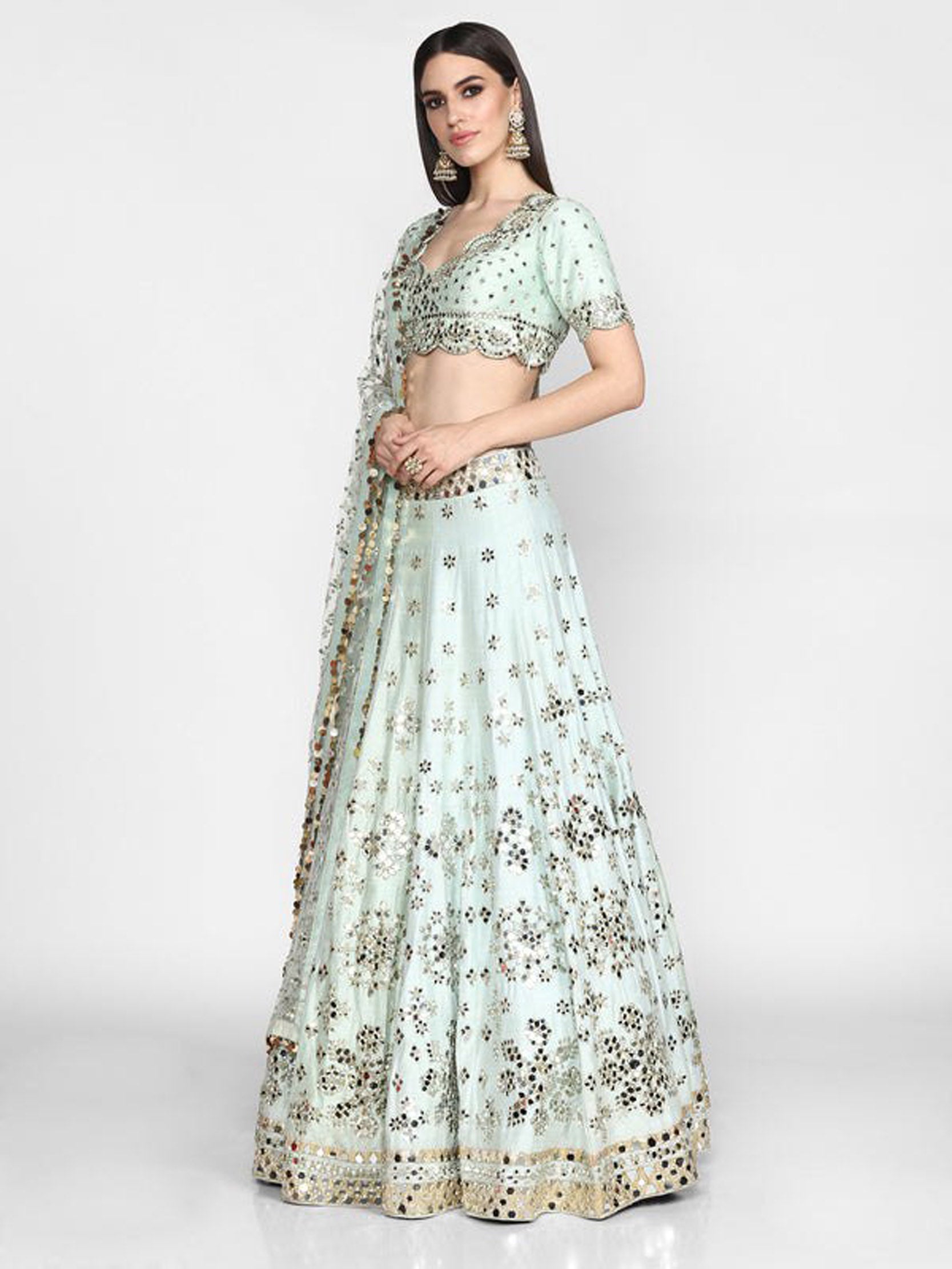 Latest Sequined Dreams Lehenga | Ready To Wear