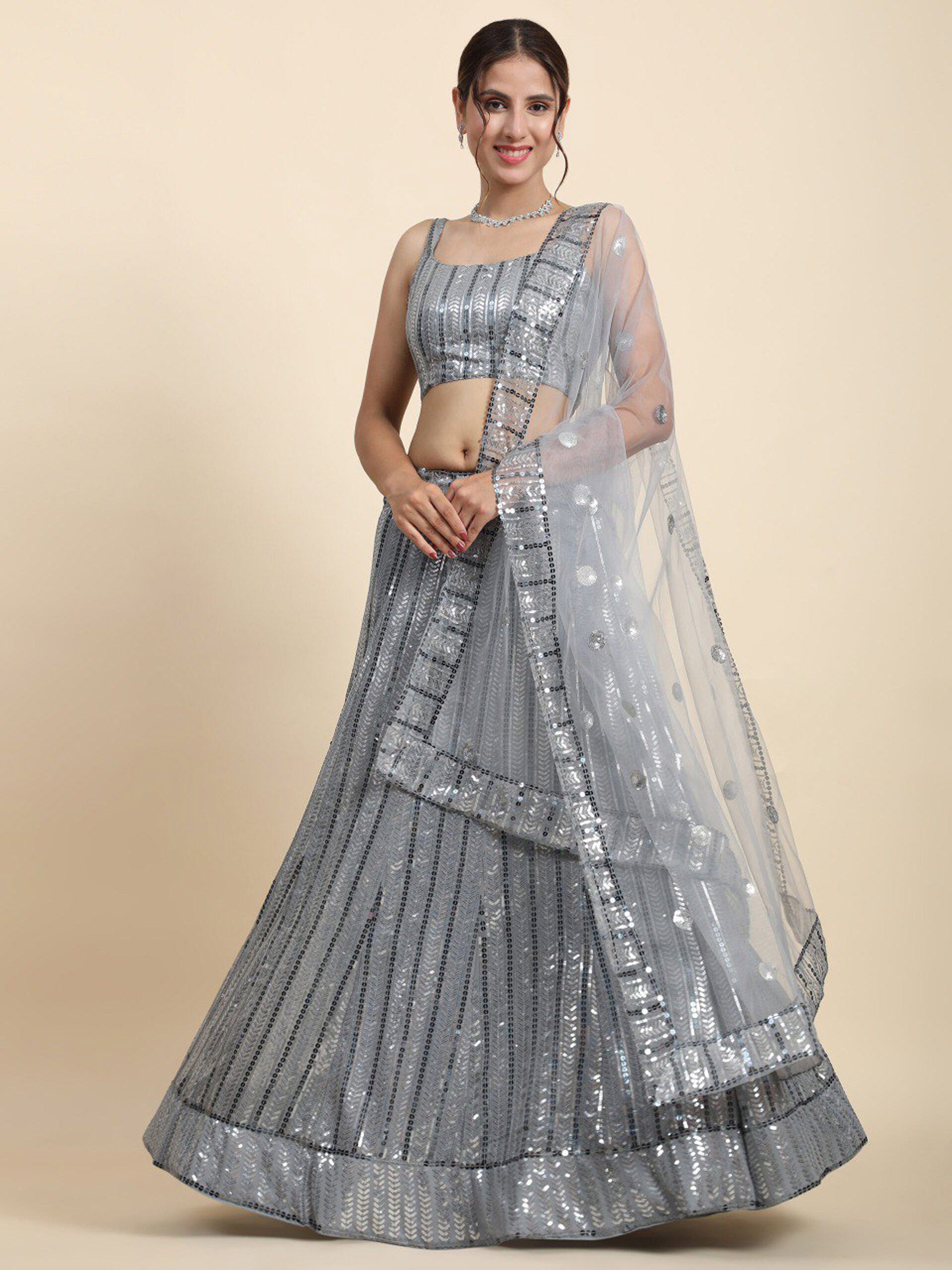 Latest Lilac Hues Lehenga Collections  | Ready To Wear