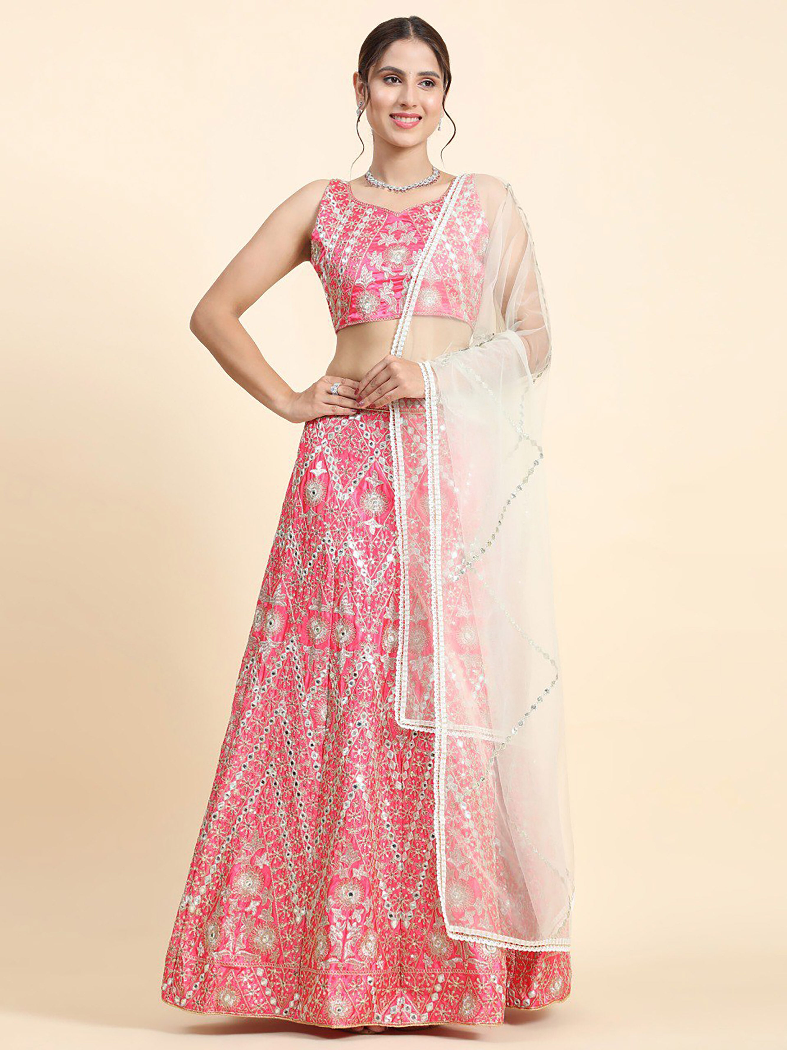 Classic Starlight Elegance Lehenga | Ready To Wear