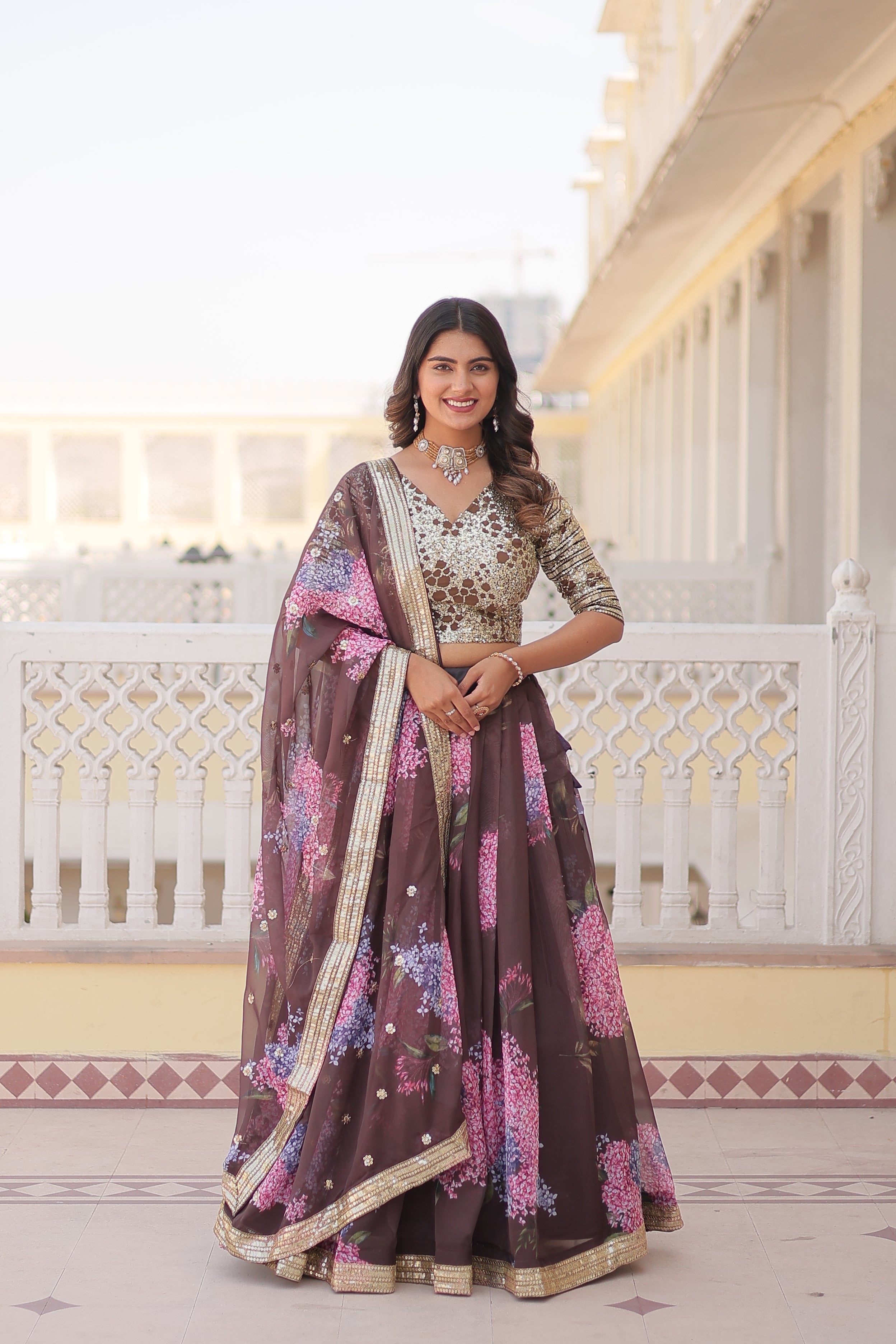 Beautiful Twirl in Tradition Lehenga Choli Collection | Ready To Wear