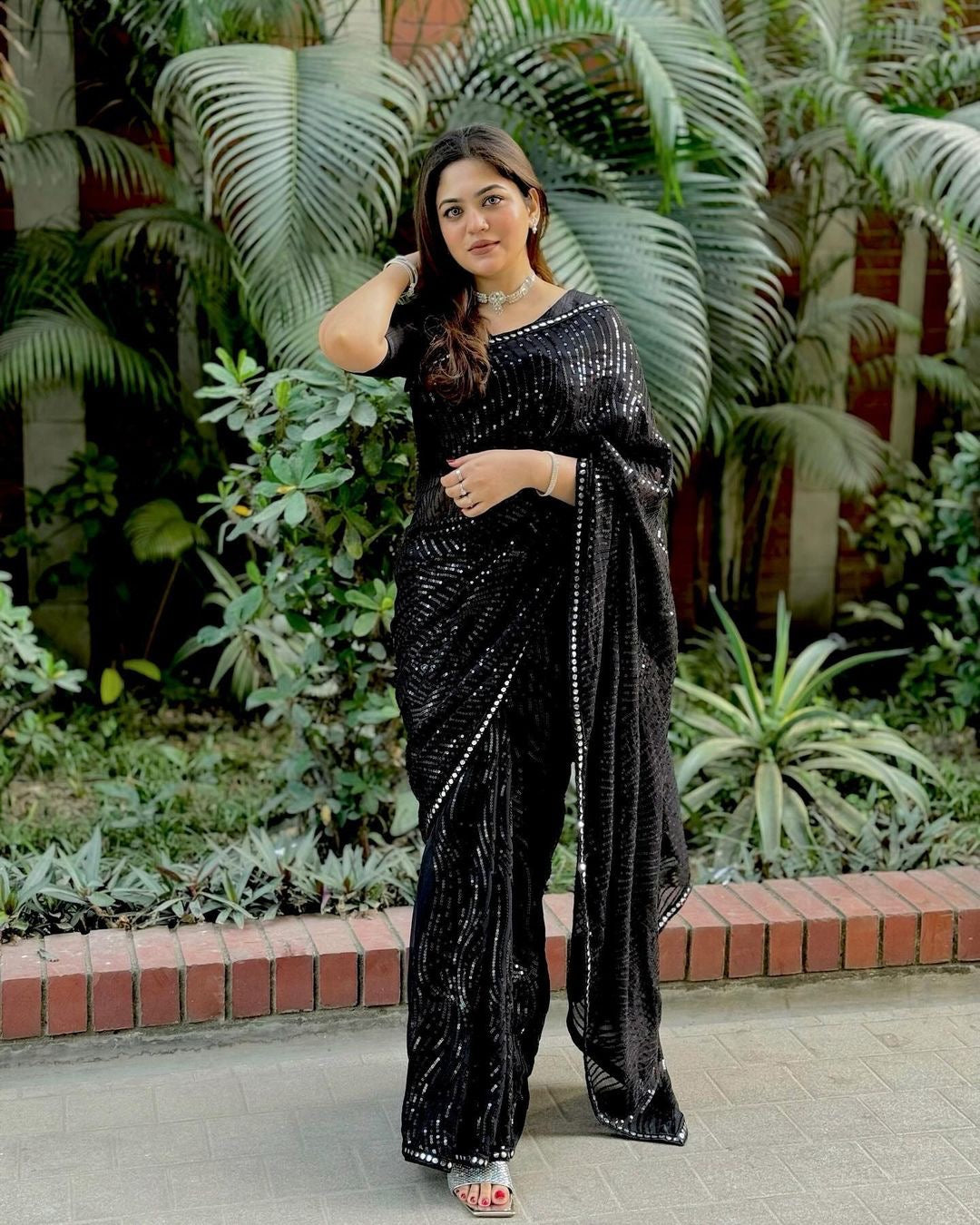 Classic EthniQ Vogue Saree | Ready To Wear