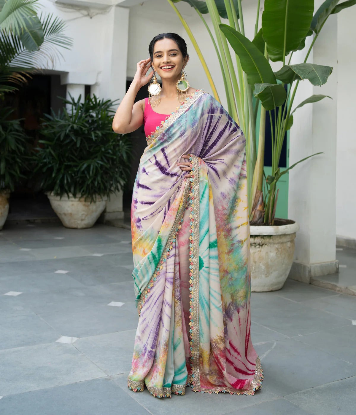 Classic Woven Whimsy  Saree | Ready To Wear