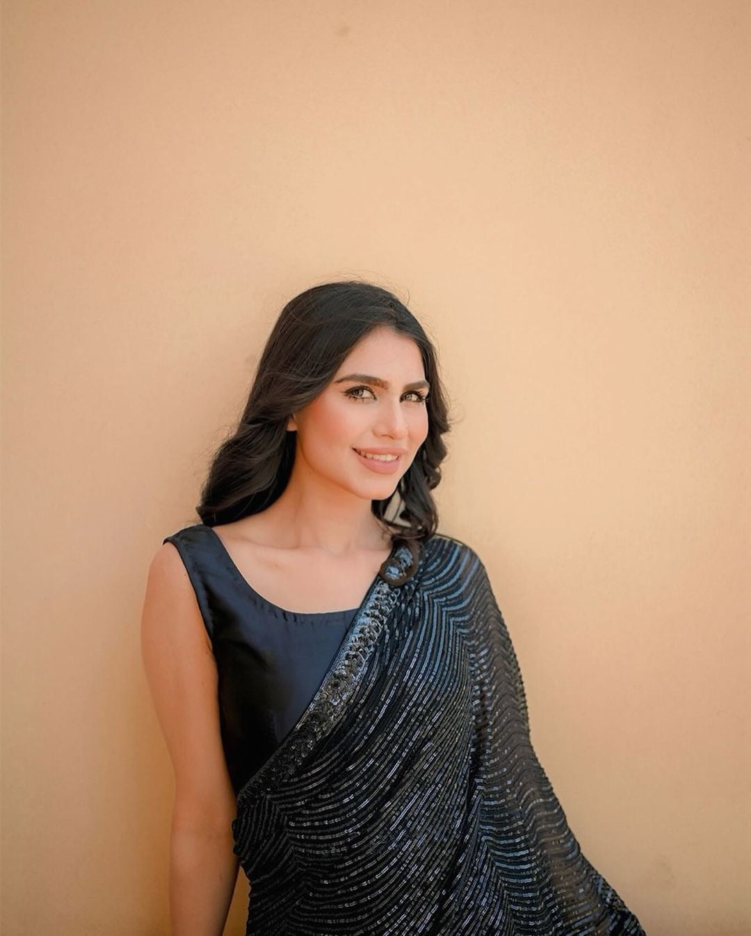 Classic Twilight Bloom Saree | Ready To Wear