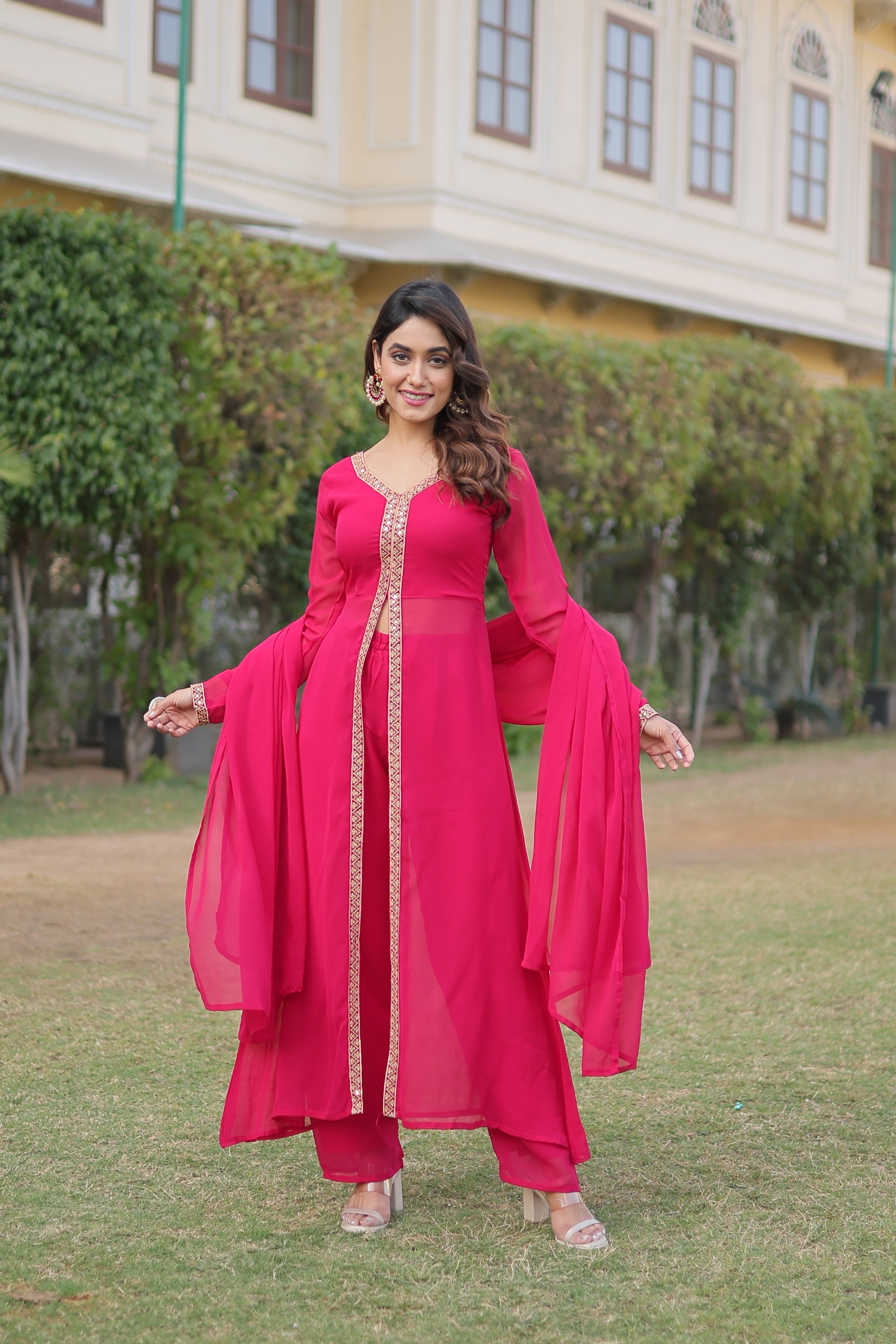 Classic Divine Drape Suit Collection  | Ready To wear