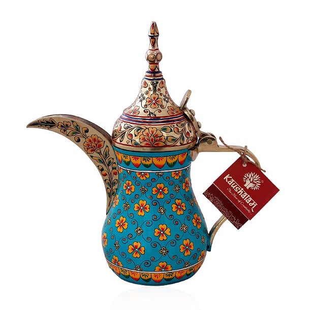 Arabic Dallah Brass Coffee pot- Sabaa