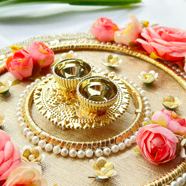 Aashray Eternal Roses Aarti Thali