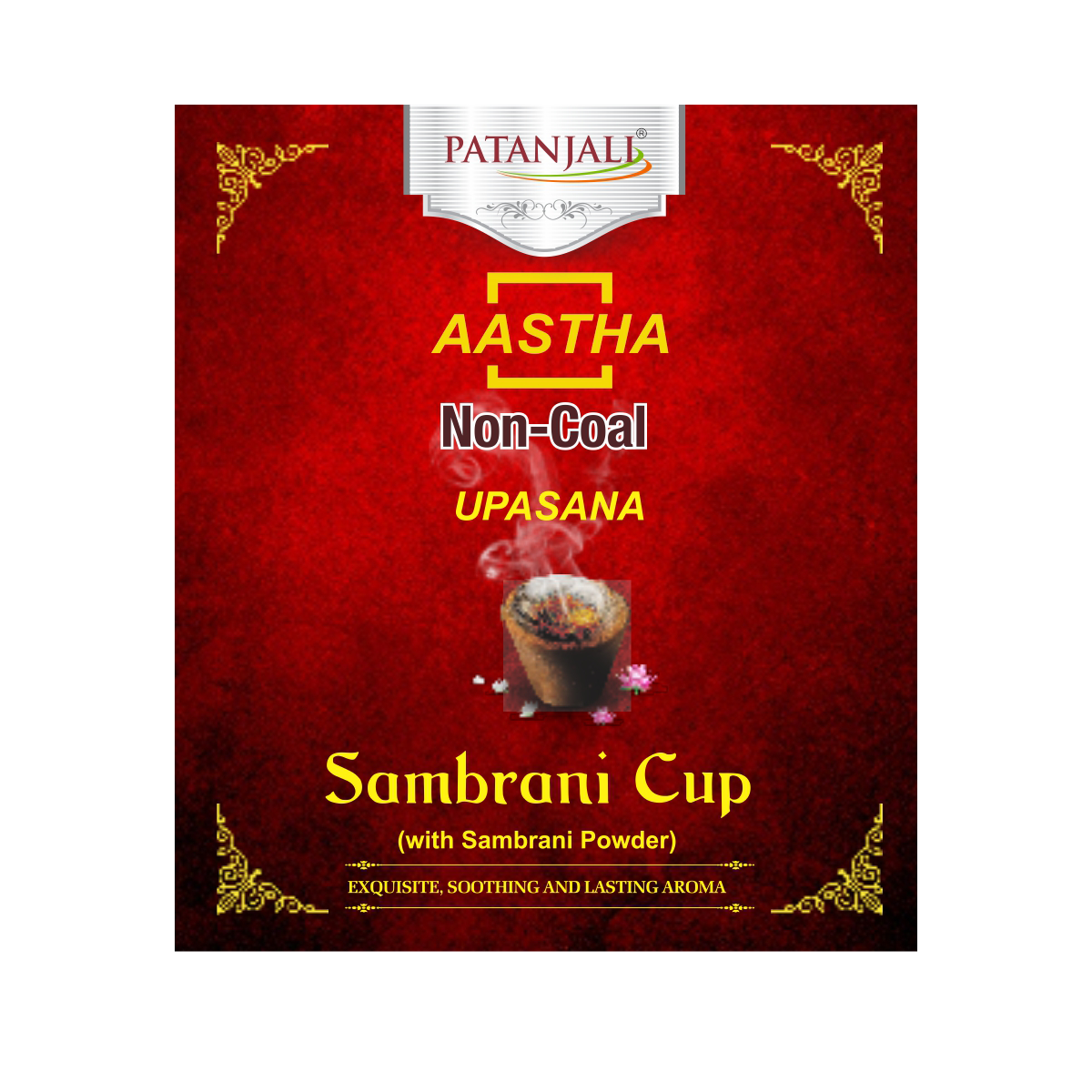 Patanjali Aastha Sambrani Cup- 12 cups