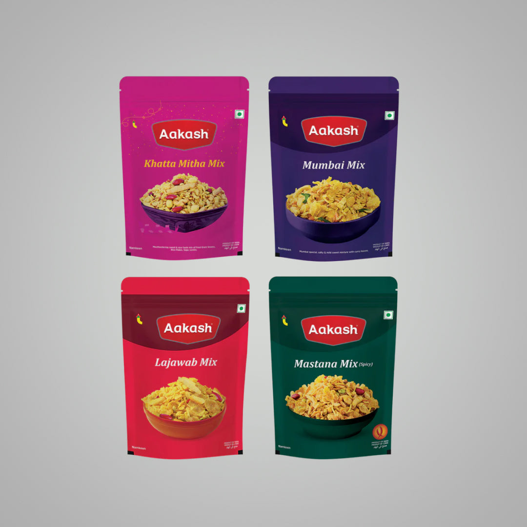 Akash Mixture Combo (Pack of 4)