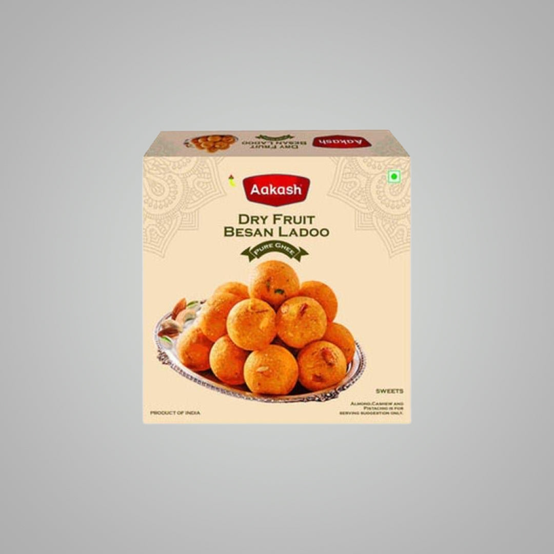 Akash Namkeen Dry Fruit Besan Ladoo