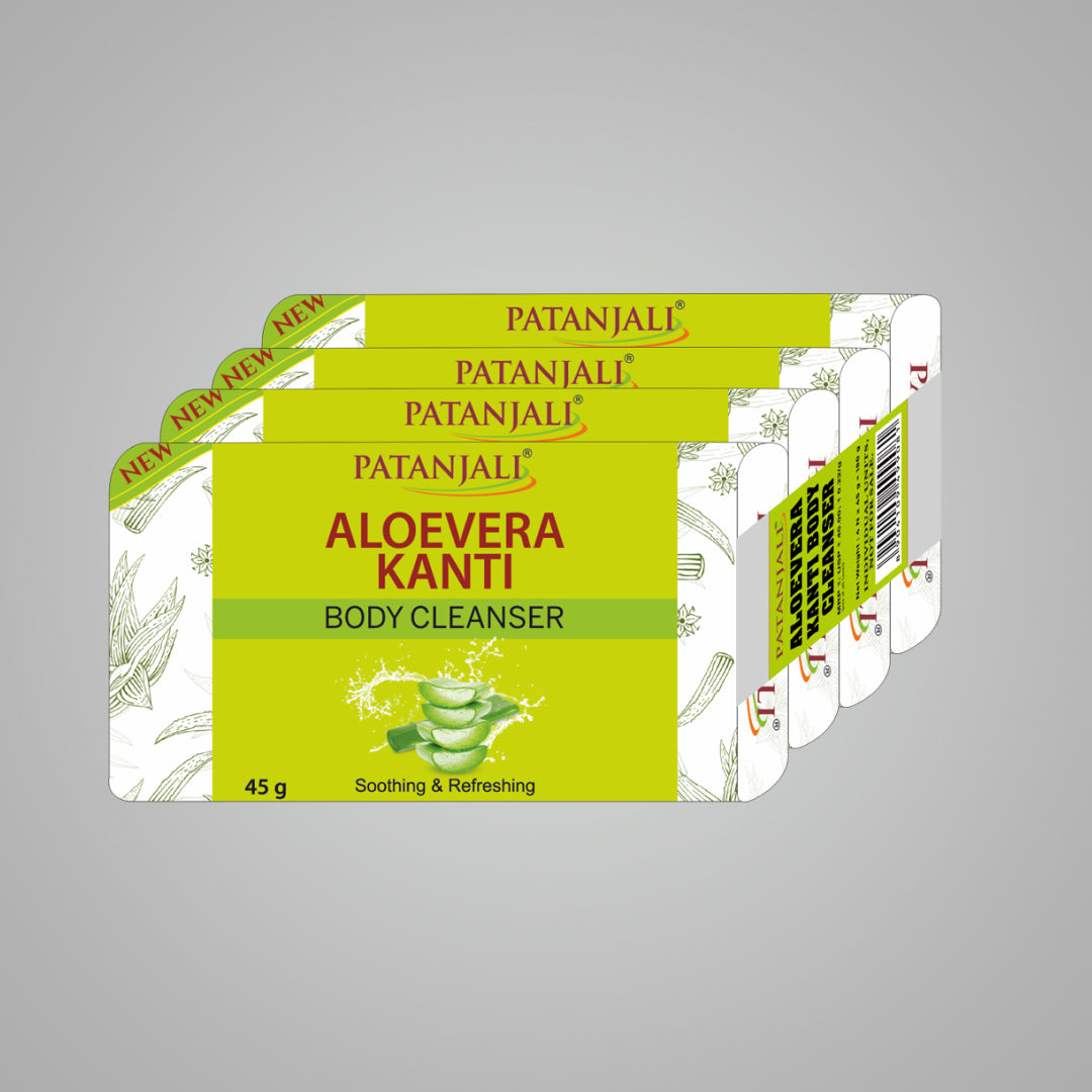 Aloevera Kanti Body Cleanser (4x1)45 Gm