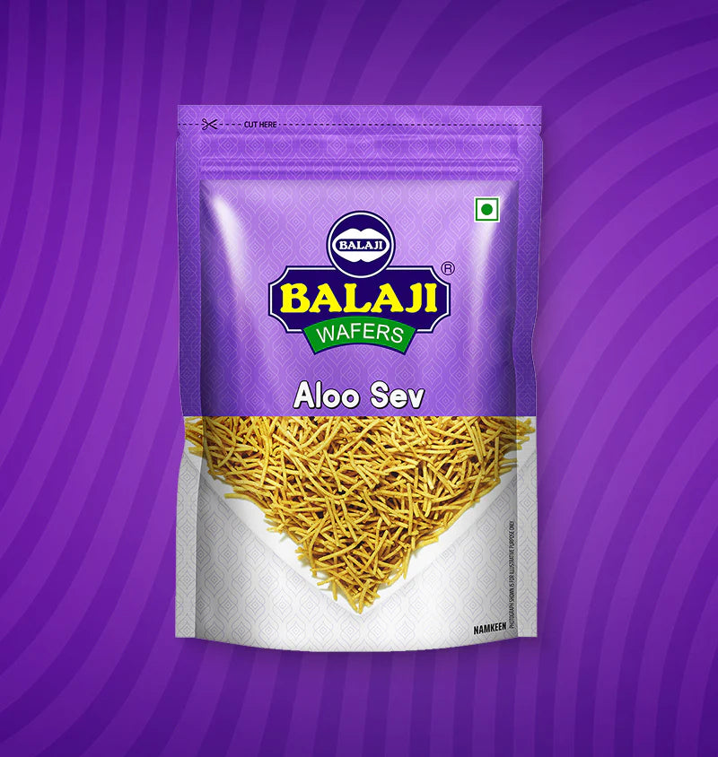 Balaji Wafers Aloo Sev - 400 gms