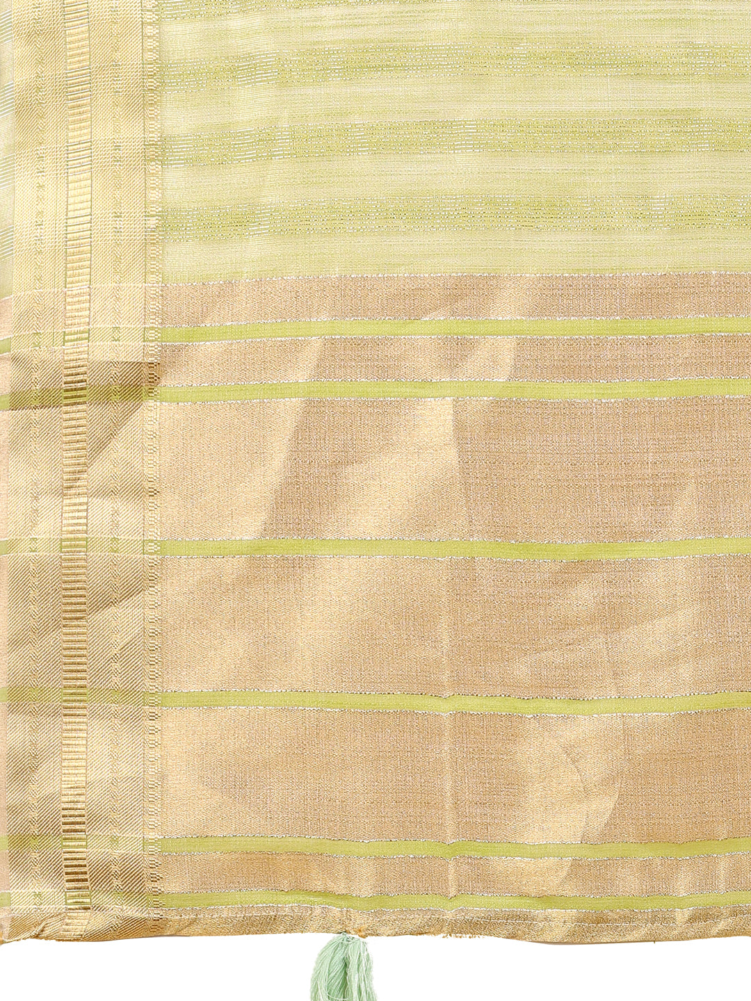 Amber Mirage Organza  Saree |Light Green Colour| Ready to Wear -SKU- SWSAH1003