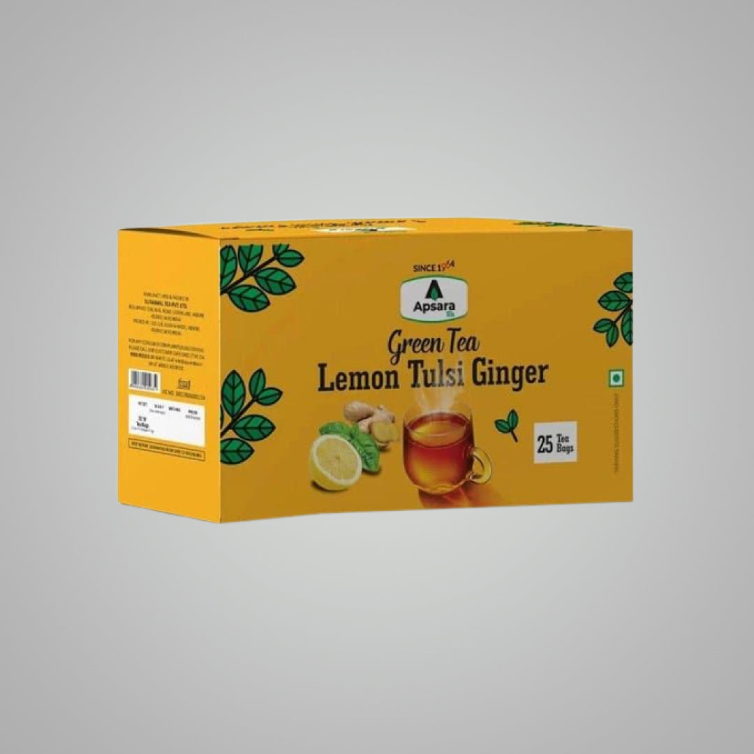 Apsara Lemon Tulsi Ginger Green Tea