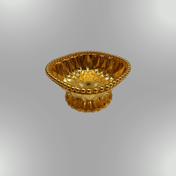 Archies Gallery Gold-Plated Dry Fruits Bowl