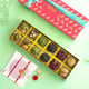 Kesar Sweets Artisanal Premium Assorted Laddoo 12 pcs in a Fancy Gift Box With 2 Rakhis