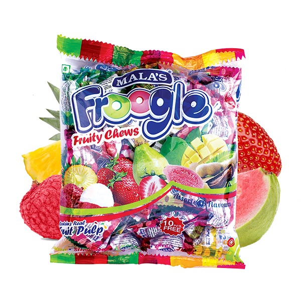 Assorted Froogle 200gm (36 pcs) Pouch