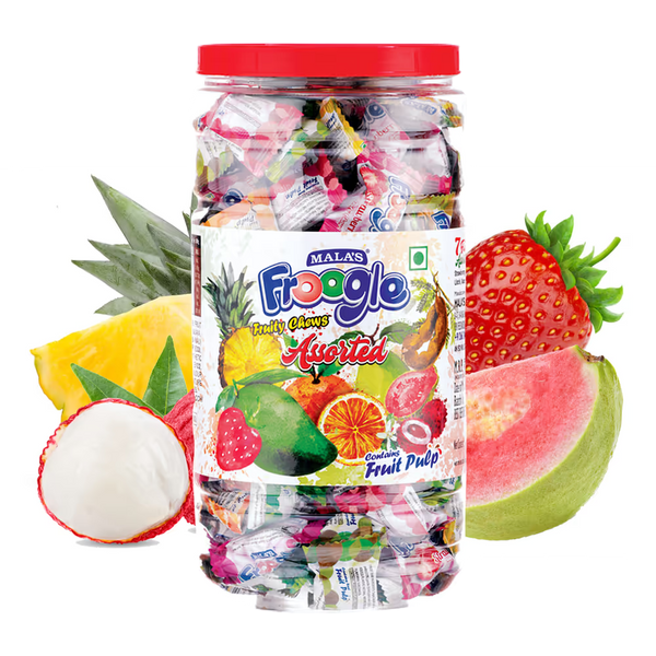 Assorted Froogle 600gm PET Jar