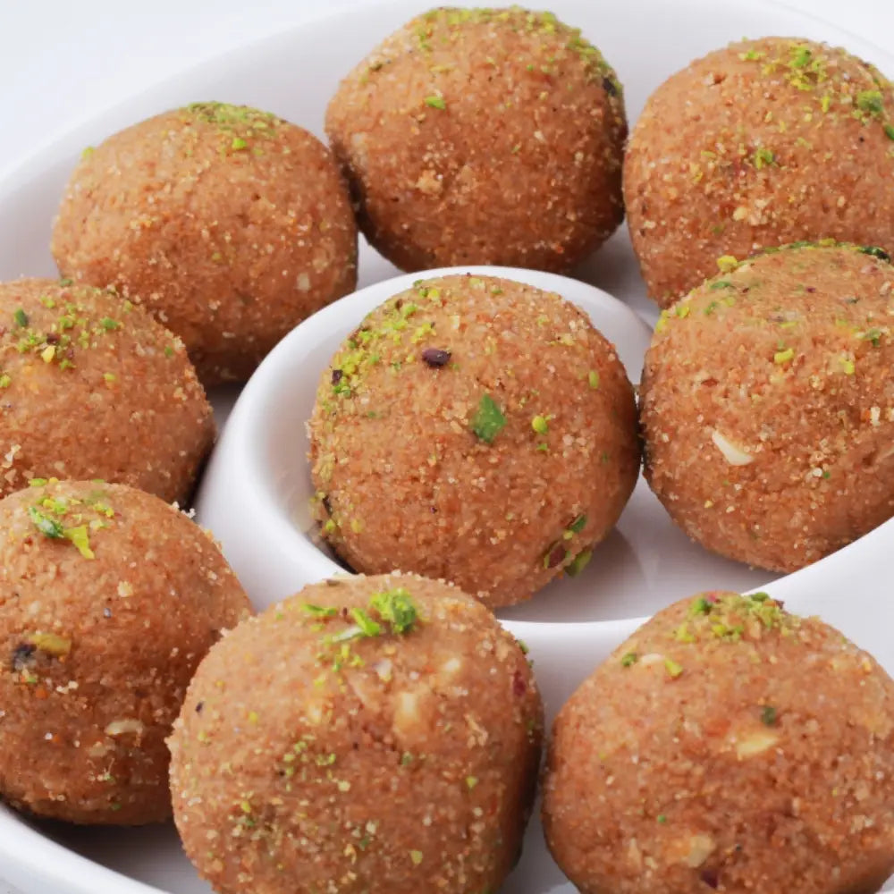 Tharu's Mukhi Bhandar Atta Ladoo - Churma Ladoo  500 gms