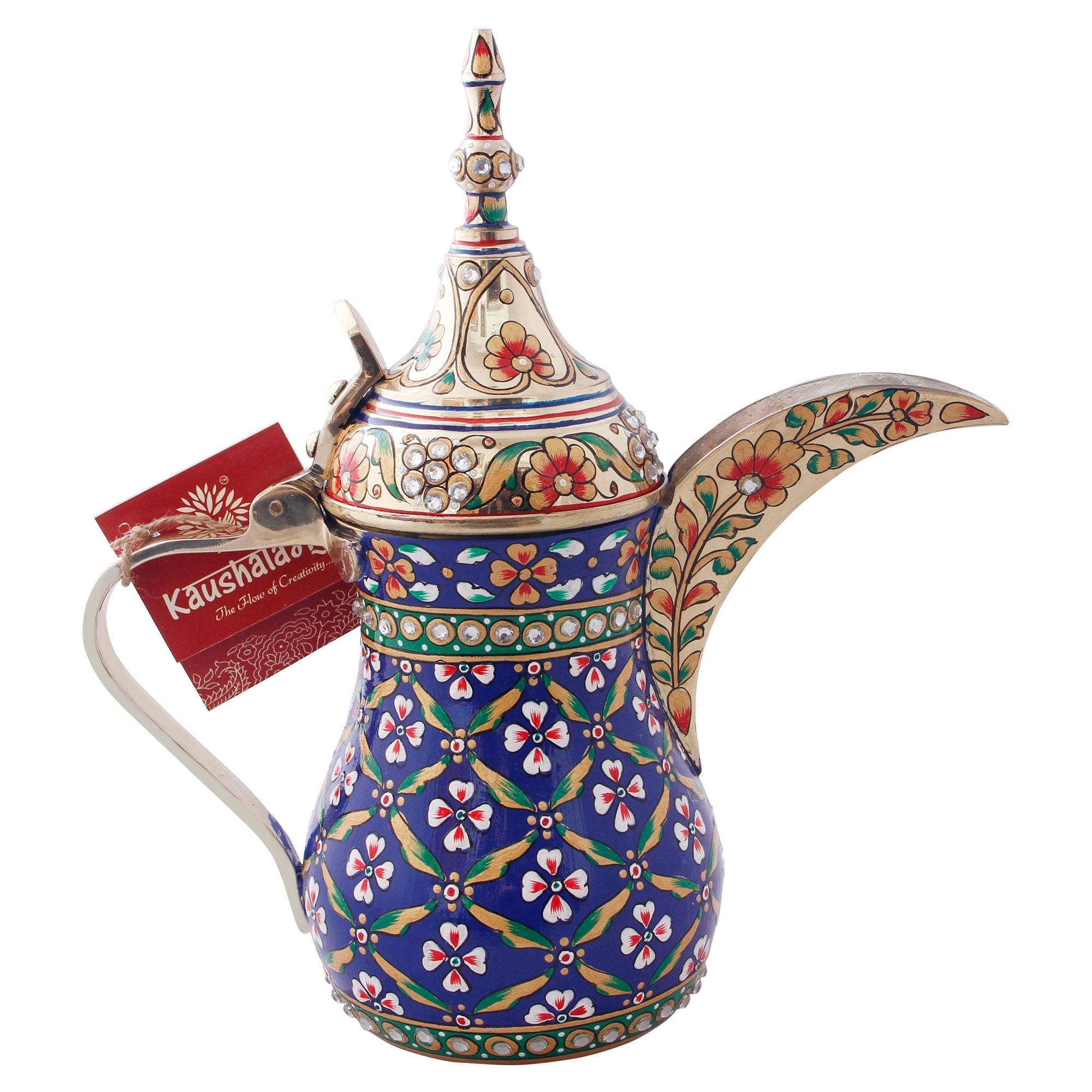 Arabic Dallah Brass Coffee pot- Leila