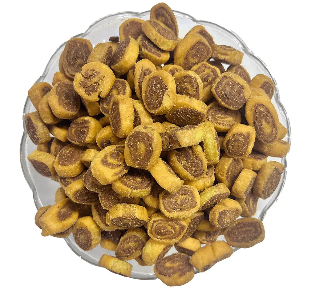 Bhole G Namkeen & Wafers Butter Bhakarwadi - 400 gms