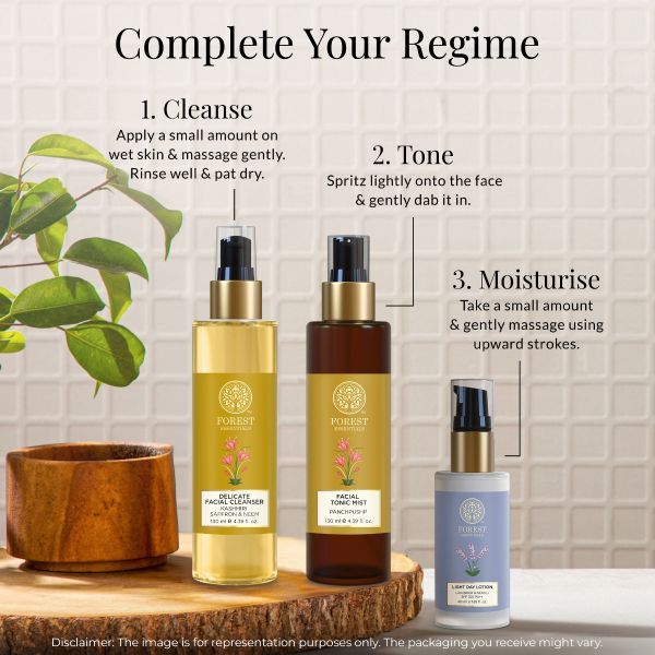 Delicate Facial Cleanser / Face wash Kashmiri Saffron & Neem - 130ml