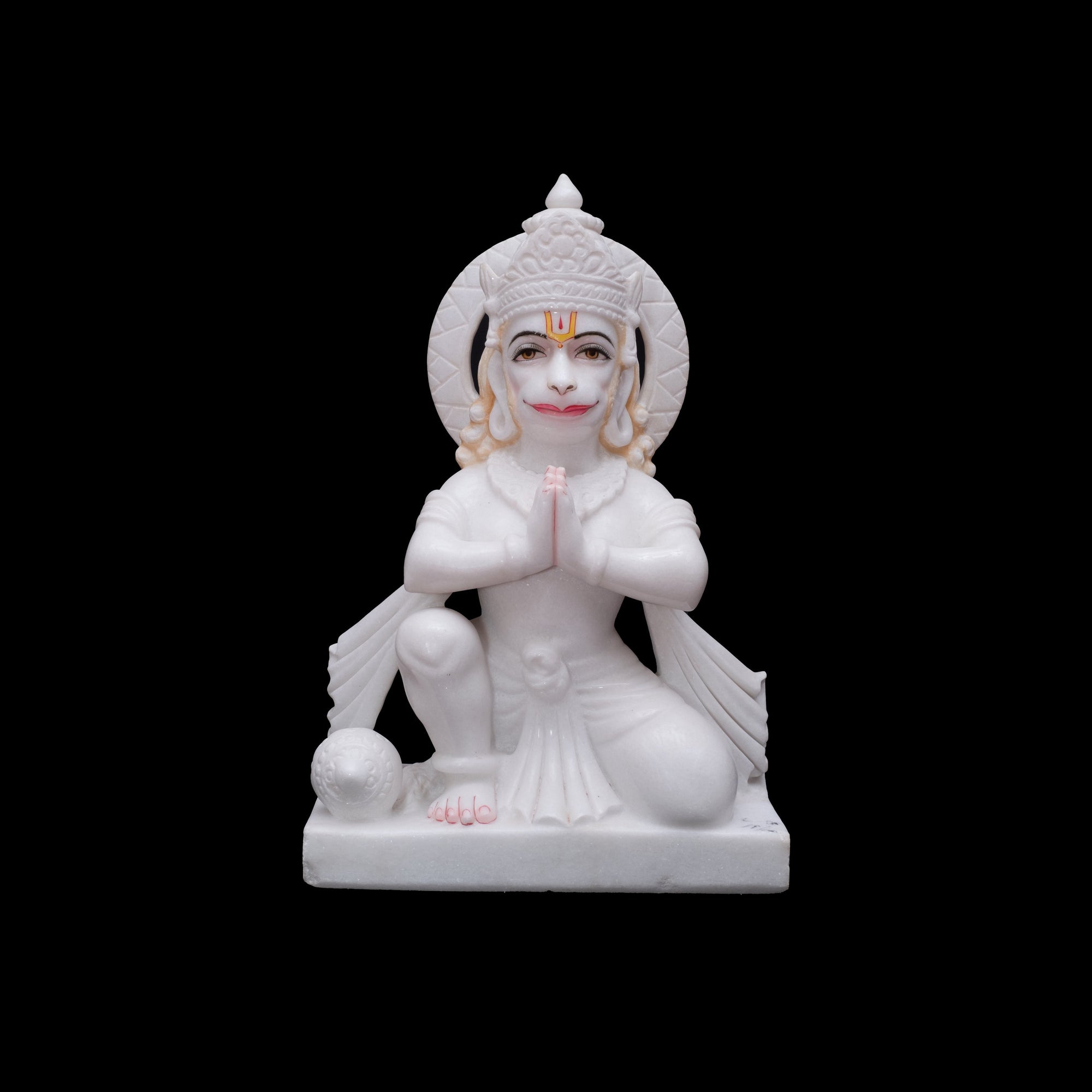 Vietnam Marble Lord Das Hanuman - 24 x 16 x 8 inches