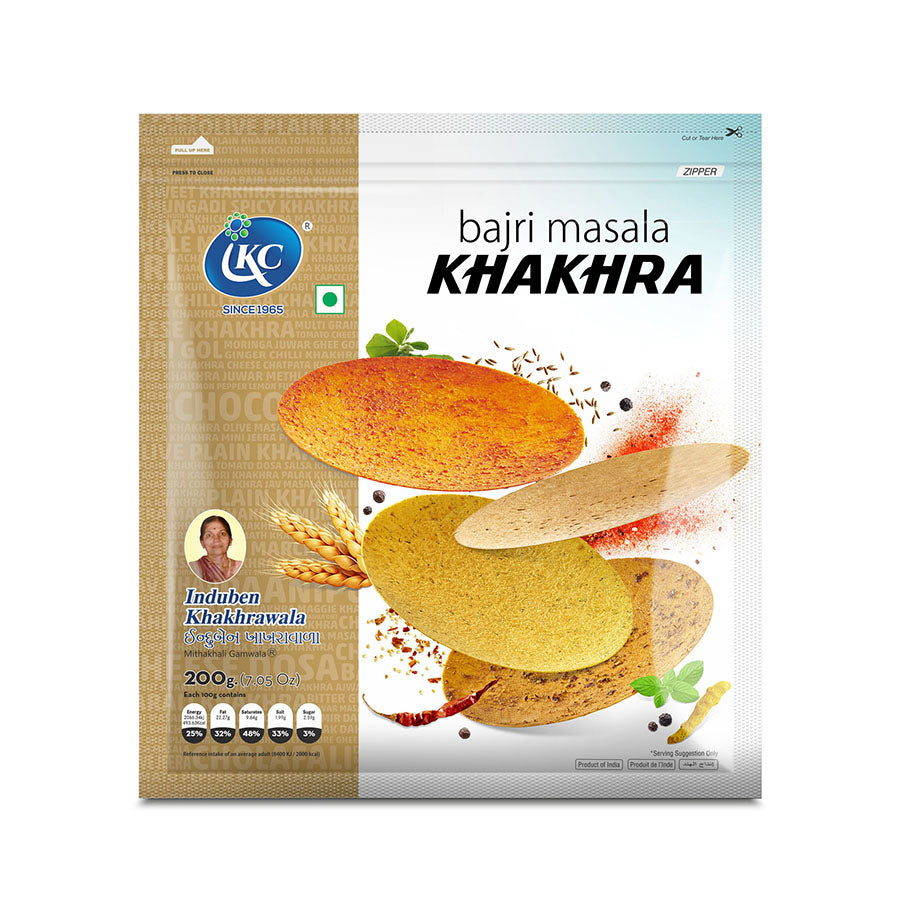 Induben Khakhrawala Bajari Masala Khakhra 400 gms