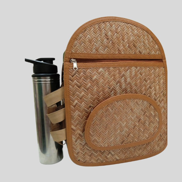 Bamboo school bag