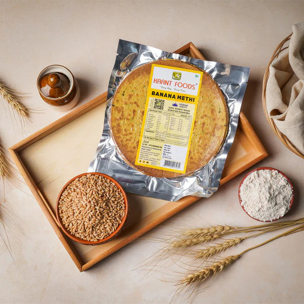 Kaant Foods Banana Methi Khakhra | 200 gms