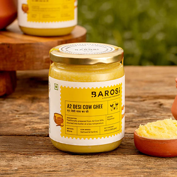 Barosi A2 Desi Cow Ghee – 500 ML