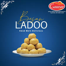 Gaurav Sweets Besan Laddu  -  500 Gms