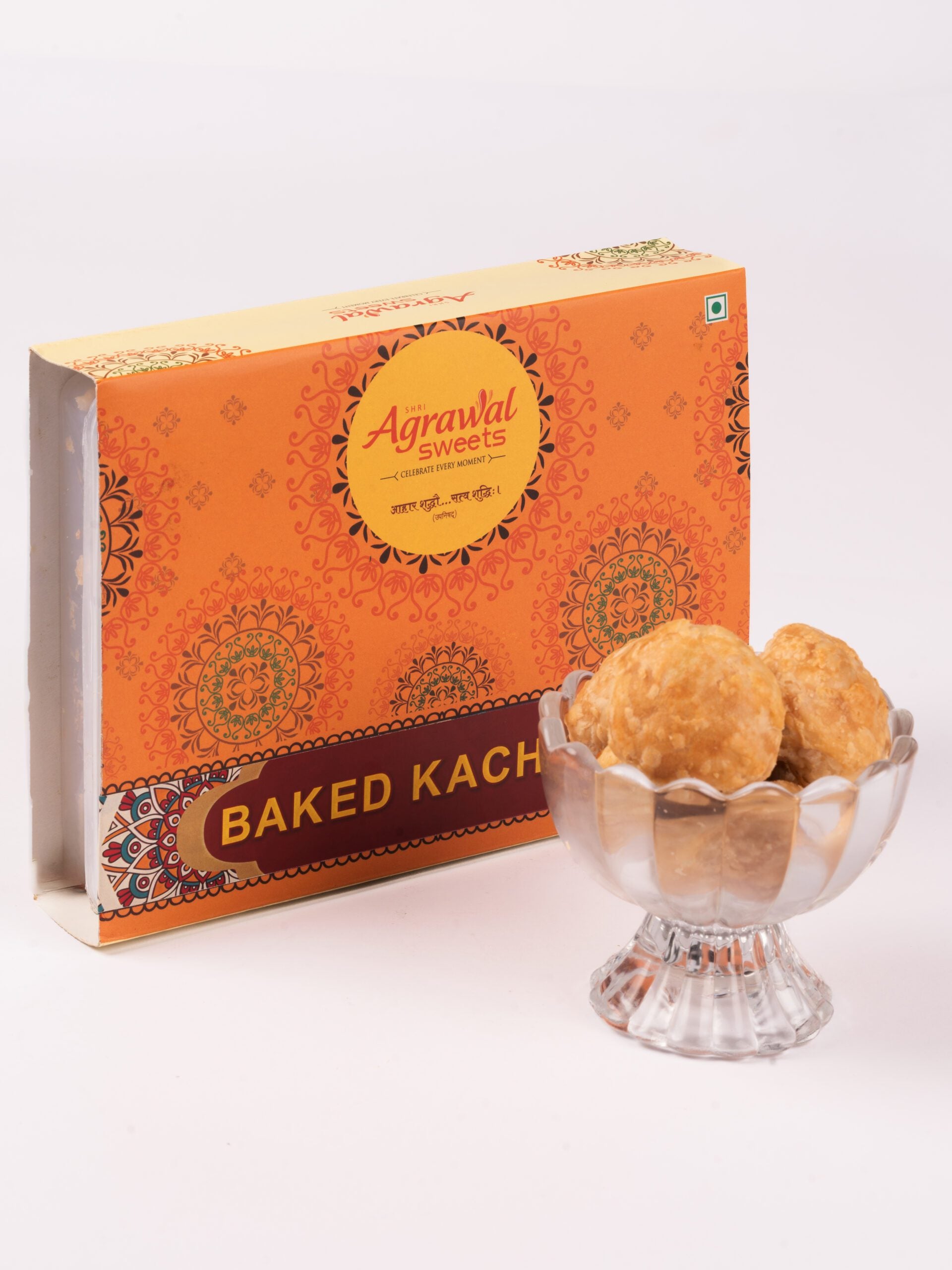 Shri Agrawal Sweets & Namkeen Baked Kachori - 12 Pcs