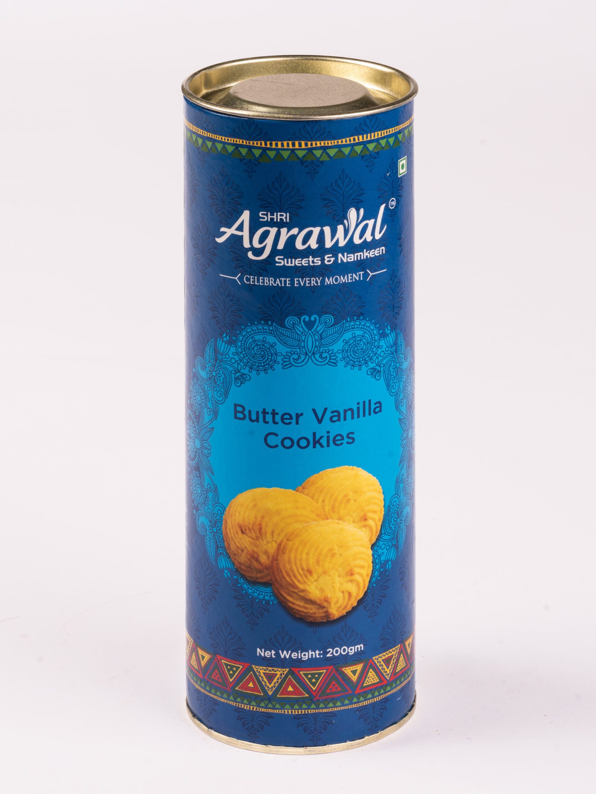 Shri Agrawal Sweets & Namkeen Butter Vanilla Cookies - 200 gms