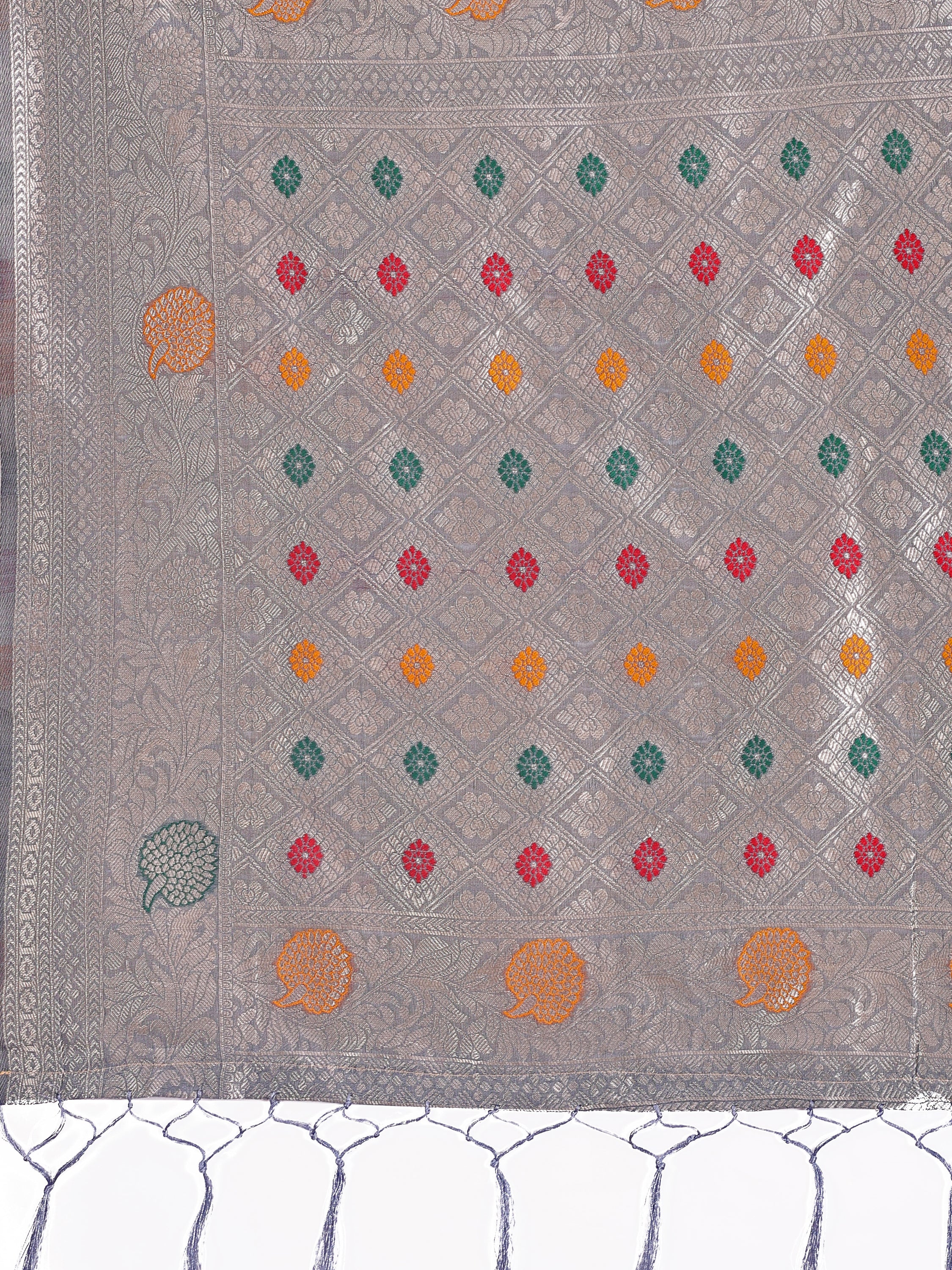 Boond Baawri Linen Cotton Drapes Sarees Collection | Ready To Wear     SKU - ASBUL1001 to 06