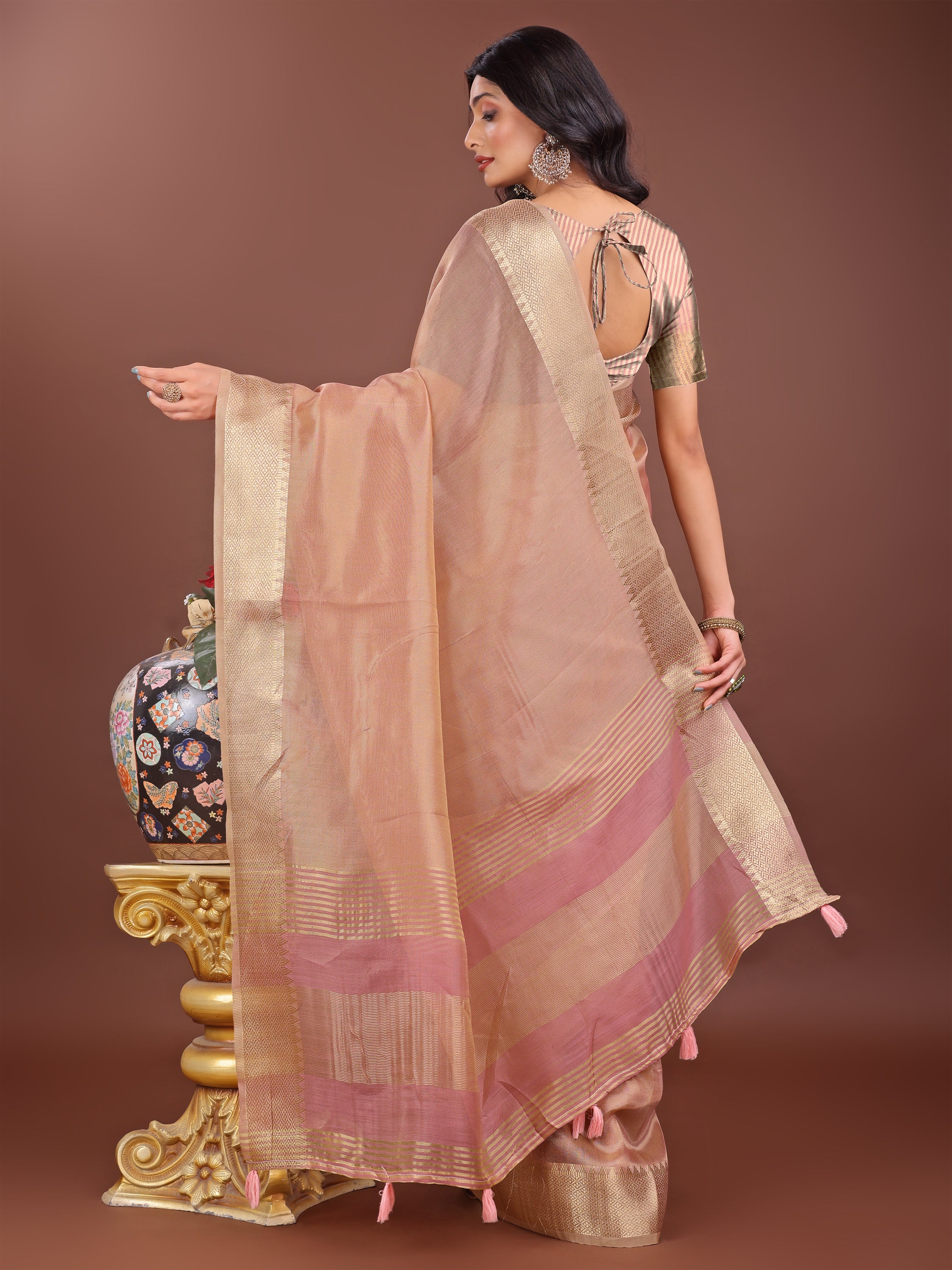 Waves of Wafa Organza Line Sarees Collection | Ready To Wear         SKU - SWBUD1001 to 06