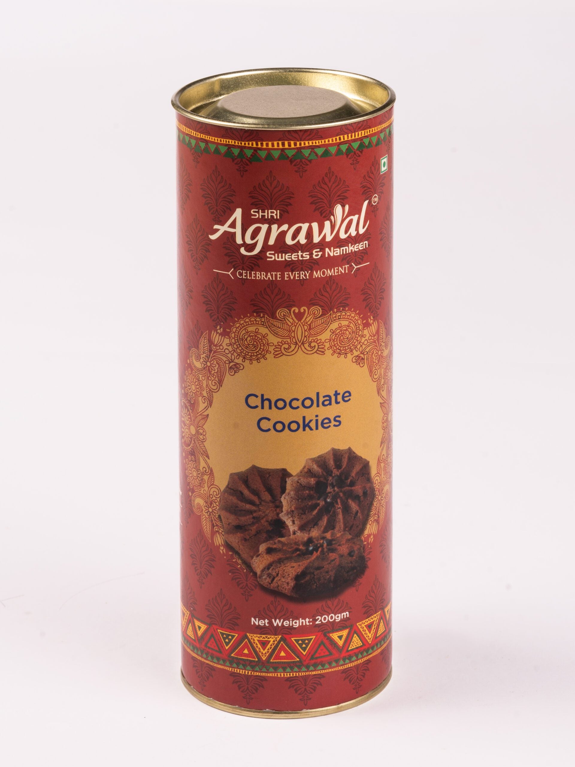 Shri Agrawal Sweets & Namkeen Chocolate Cookies - 200 gms