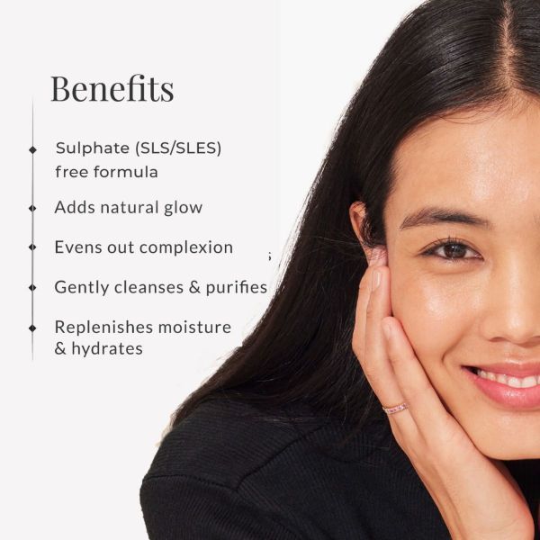 Delicate Facial Cleanser / Face wash Mashobra Honey, Lemon & Rosewater  - 130ml