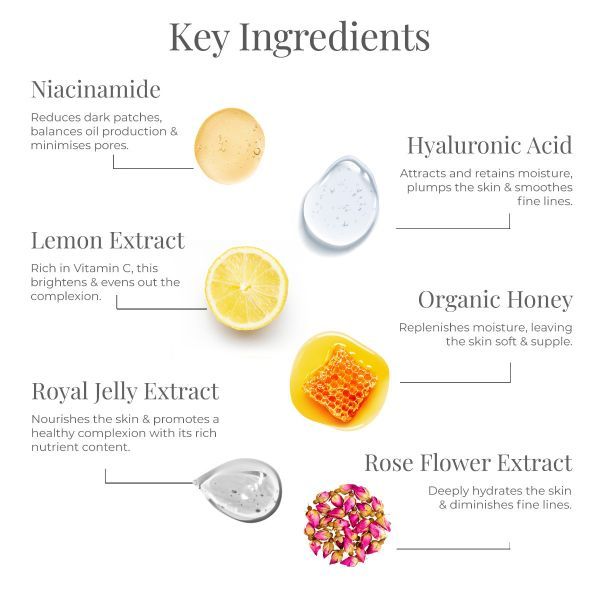 Delicate Facial Cleanser / Face wash Mashobra Honey, Lemon & Rosewater  - 130ml