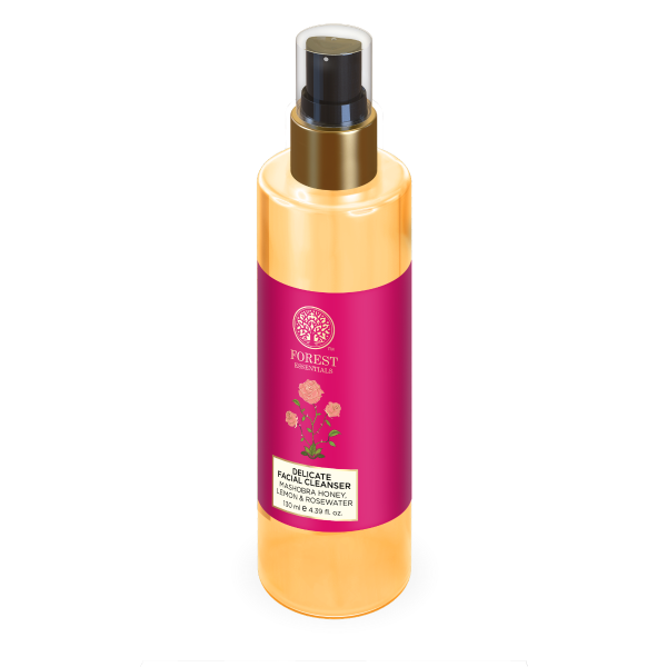 Delicate Facial Cleanser / Face wash Mashobra Honey, Lemon & Rosewater  - 130ml