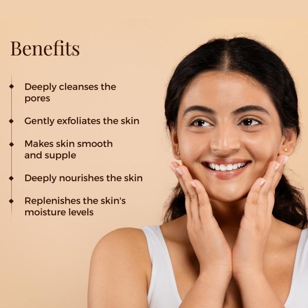 Facial Cleanser Almond, Pistachio & Honey - 30 gms