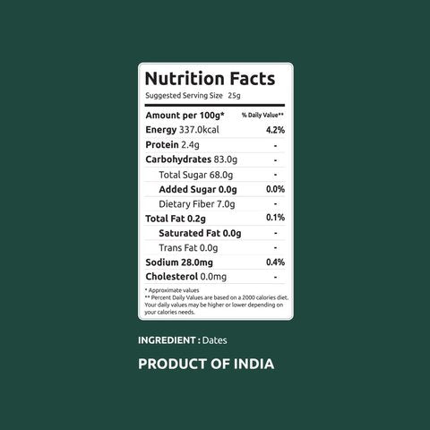 Farmley Barkat Dates (Khajur) - 250 gms