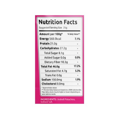 Farmley Iranian Roasted And Salted Pistachios - 200 gms