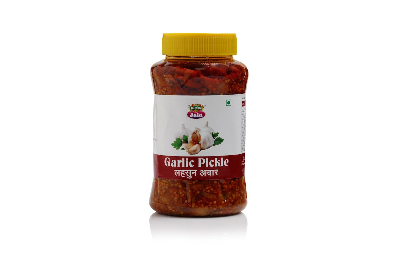 Aslee Paliwala Jain Pickles Garlic Pickle (Lehsun Achar) - 400 gms