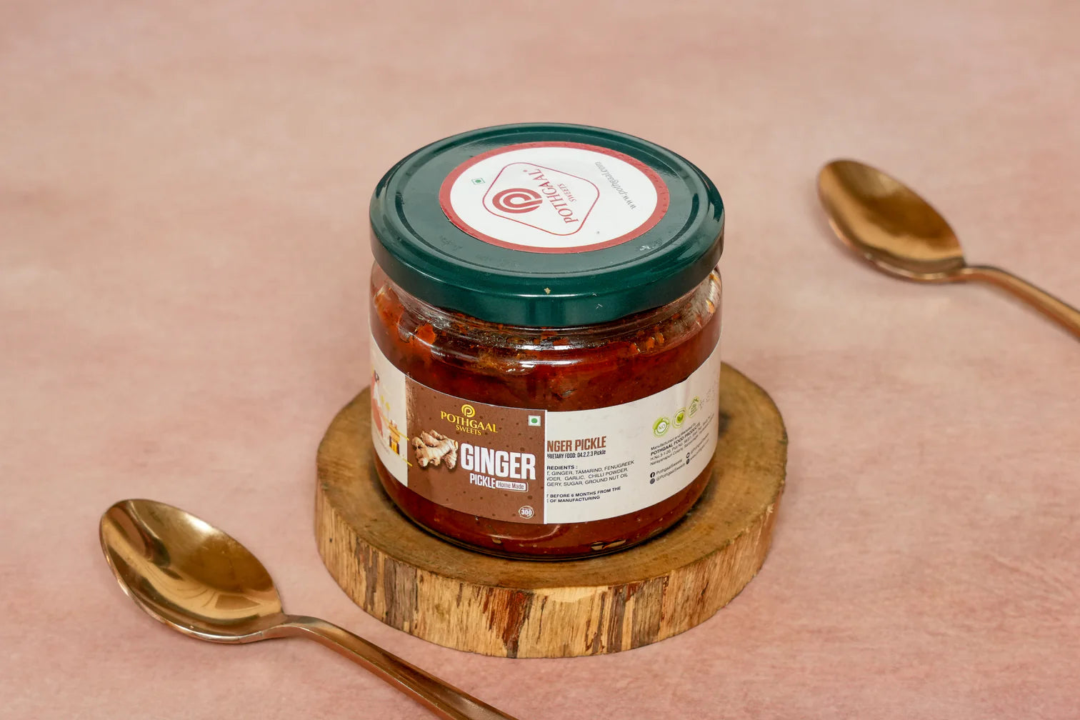 Pothgaal Sweet Ginger Pickle - 500 gms